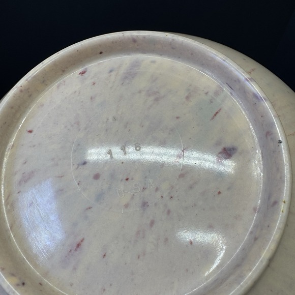 VTG Pink Confetti Bowl #118 Melmac Melamine 10" Retro MCM Classic Texas Ware? - Picture 3 of 7